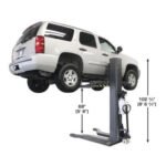 Atlas PSP-6000 6,000 lb Portable Single Post Lift - Image 5