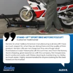 Stand-Up™ Sport Bike/Dirt Bike Motorcycle Lift - Image 10