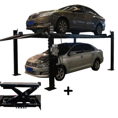 7XvYbxawSUHoSY71ODYLzZKQwCmTVhixK1IHOtOM.jpg Mayflower Blacksmith Heavy Duty Four Post Lift Car lift Storage Service Pro 8000 Post And Lift Sliding Jack Bridge Jack 5500 lbs SJ5500 - Image 1