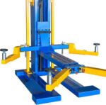 XK M6200 Car Lifts Model 220V Manually Unlock Mobile 6200Lbs Capacity Single Post Lift 36 Months Parts Replacemen - Image 6