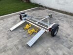 Galvanized Stand Up Car Tow Dolly - Image 8