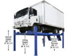 ATLAS Platinum PVL14 ALI Certified 14,000 Lbs. Capacity Commercial Grade 4-Post Lift - Image 5