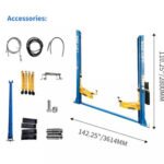 M&E 10000 lbs Two Post Lift 2 Post Lift Auto Lift Car Lift Hoist Equipment - Image 7