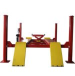KT-4H150 Heavy Duty 4-Post Alignment Lift 15,000lbs. Rolling Jack Included