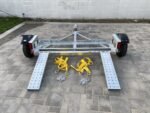 Galvanized Stand Up Car Tow Dolly - Image 9