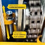 Motooltech ME Two Post Auto Lift 11000lbs Truck Hoist Lift 2- Post Car Lift - Image 5