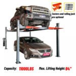 11000 Lbs Four Post Parking Lift 4-Post Auto Lift Garage Lift Storage - Image 4