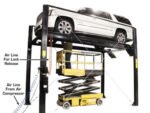 ATLAS ST-7000 SUPER TALL 4 Post Lift (7,000lbs Capacity) - Image 9