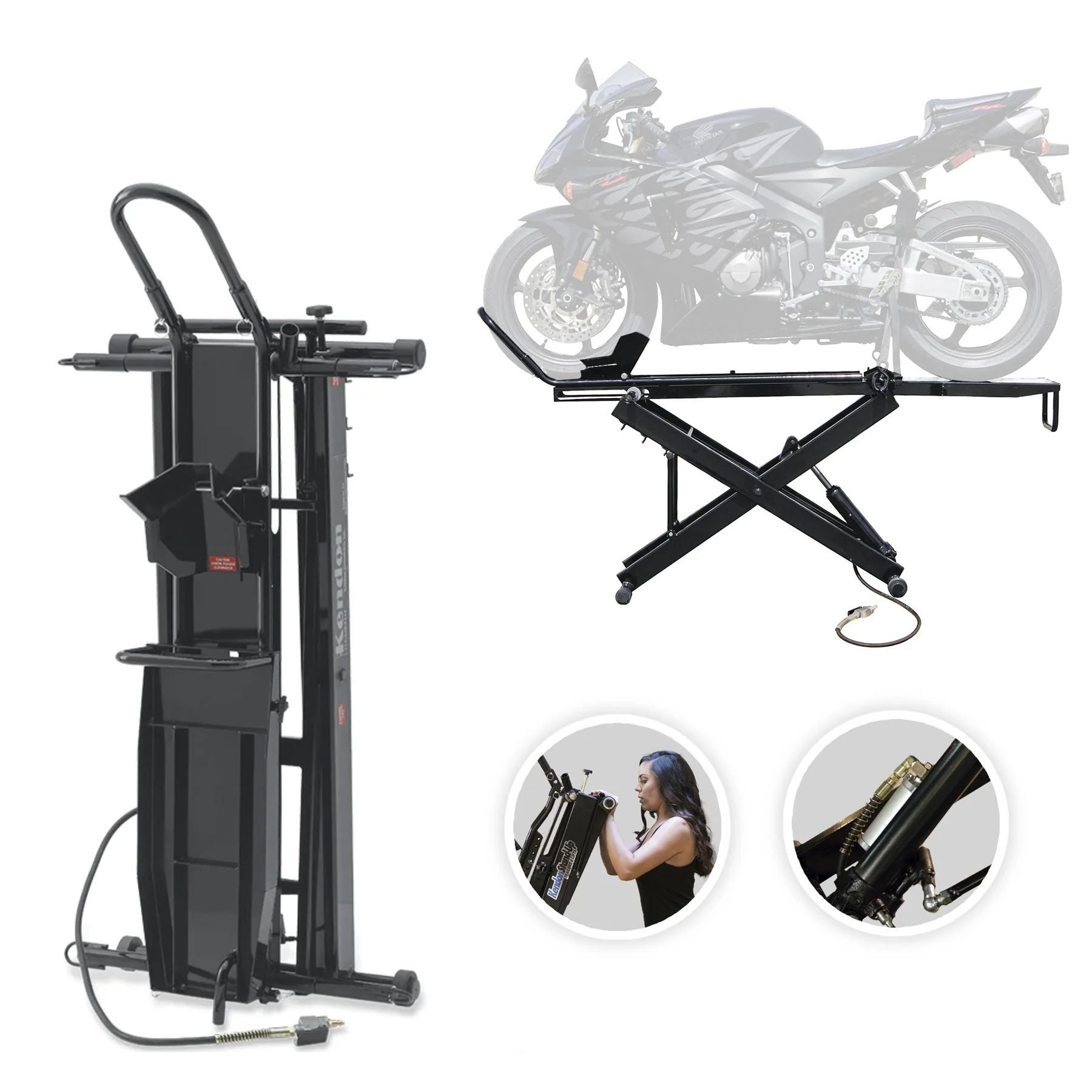 aIEAtw6gp2SsASpa51fqEIwbq36tZFnxVPdgijQf.webp Stand-Up™ Sport Bike/Dirt Bike Motorcycle Lift - Image 1