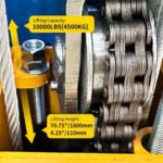 M&E 10000 lbs Two Post Lift 2 Post Lift Auto Lift Car Lift Hoist Equipment - Image 5