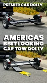 Premier Black & Chrome Tow Dolly - Image 4