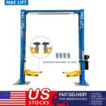 2 Post Lift 11000lbs Two Post Lift Auto Lift Car Lift Hoist Equipment ME-LM110S - Image 2