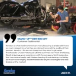 Stand-Up™ Dirt Bike Lift (MotoLift™) - Image 11