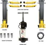 PMRL-200 8000 Lbs Test Portable Two-Post Garage Lift 2 Post Lift Car Lift Auto Lift - Image 2