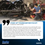 Stand-Up™ Folding Motorcycle Lift - Image 8