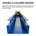 M&E 10000 lbs Two Post Lift 2 Post Lift Auto Lift Car Lift Hoist Equipment - Image 4