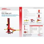 AMGO SL-7 7,000 lbs Single Post Lift - Image 2