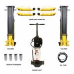 KATOOL PMRL-200 Portable Two-Post Garage Lift 2 Post Lift Car Lift Auto Lift - Image 3