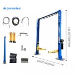 M&E 2 Post Lift 11000lbs Two Post Auto Lift Auto Truck Hoist Super Quality - Image 4