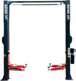 KATOOL 11000lbs Single Point Lock Release Direct Drive Two Post Lift 2 Post Lift Auto Lift 2-post Lift Clear Floor Car Lift, AS110D